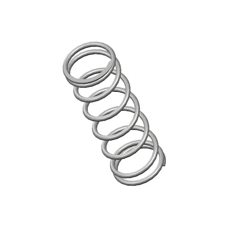 ZORO APPROVED SUPPLIER Compression Spring, O= .562, L= 1.72, W= .052 R G509967221